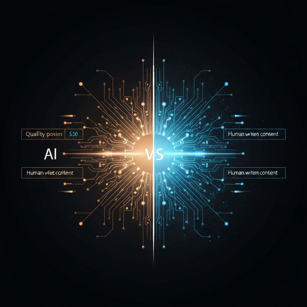 AI Content vs. Human Content - Warum AI Slop dein SEO zerstört
