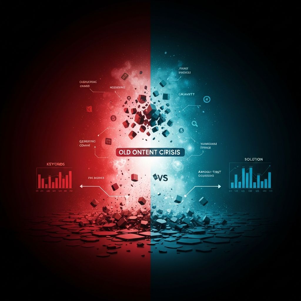 AI Slop Content-Krise: Warum Keywords sterben und Answer-First Content gewinnt