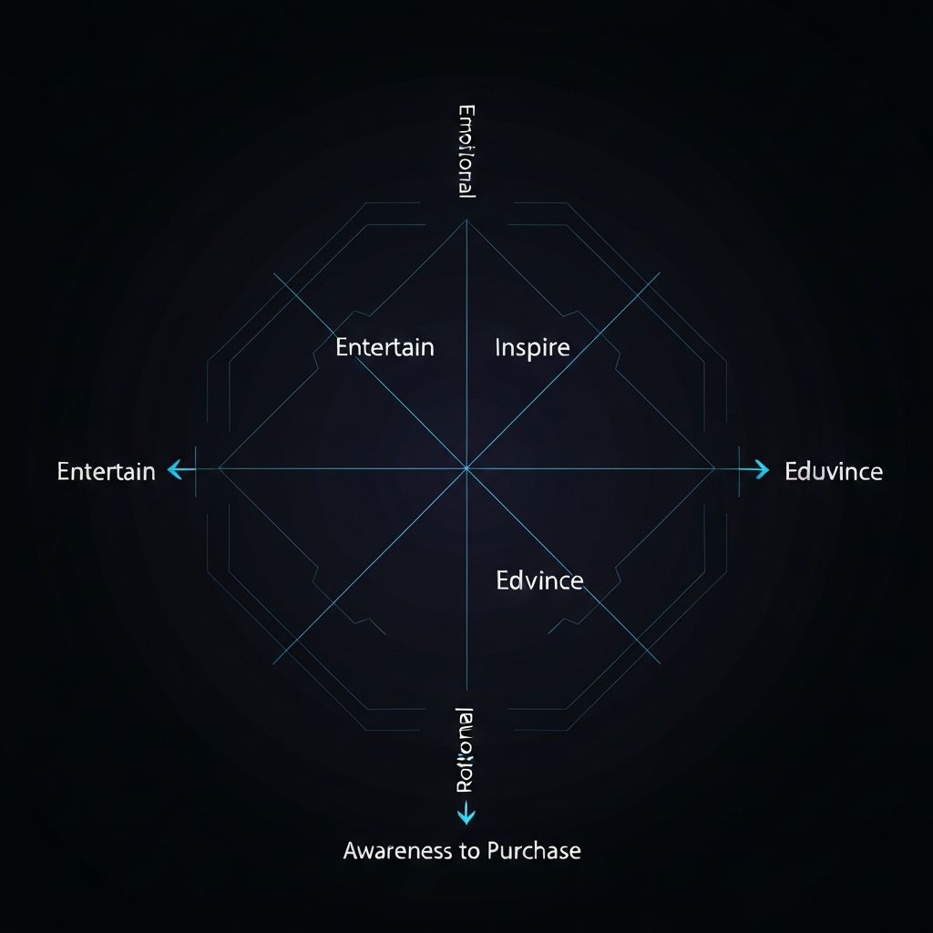 Content Marketing Matrix für SEO und GEO - Strategisches Gegenmodell zu AI Slop