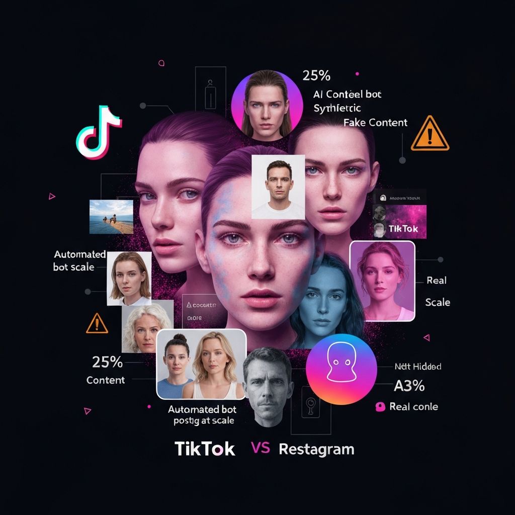 AI Forensics Studie: 25% KI-Content auf TikTok - AI Slop und Fake-Inhalte